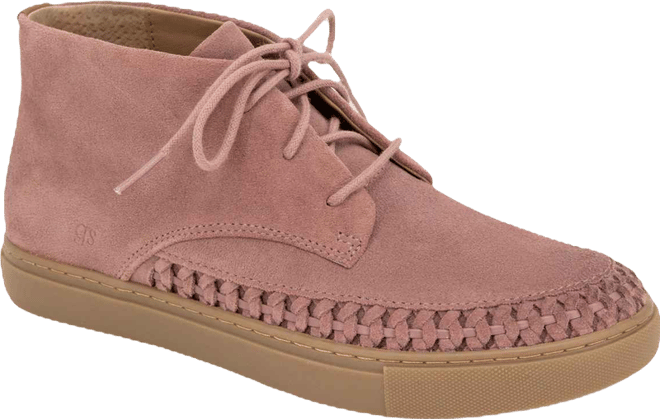 Women's Braid Detail Lace-Up Sneakers