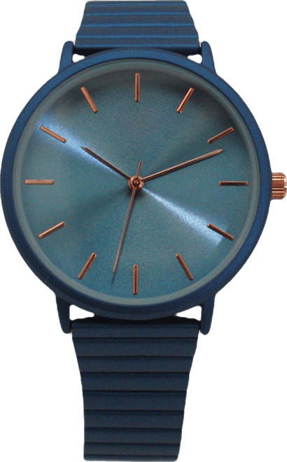 Blue Pastel Colors Minimalist Women Watch