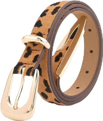 Cheetah Liquid Metal Western Belt