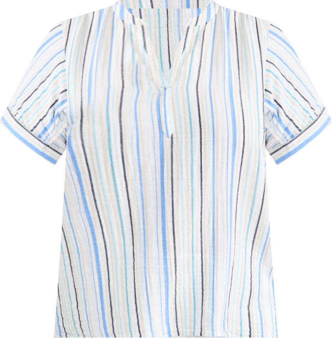 Plus Size Striped V-Neck Dolman-Sleeve Top, Macy's Exclusive