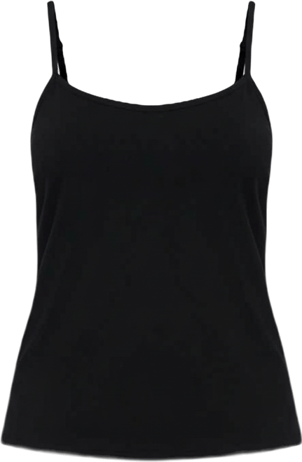 Women's Plus Size Essential Cotton Knit Cami