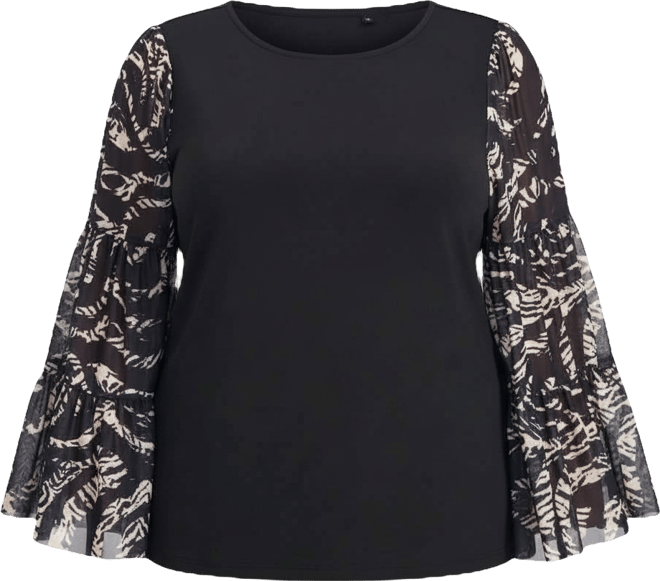 Women's Mylo Mesh Bell Sleeve Top