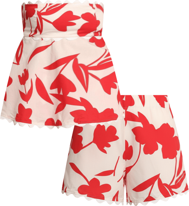 Women's Ives Strapless Short Set