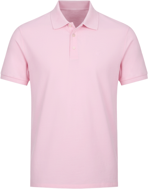 Men's Regular-Fit Smooth Cotton Monogram Logo Polo Shirt