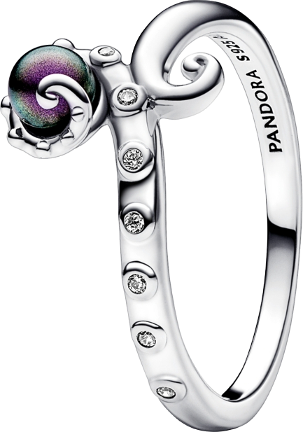Sterling Silver Disney Little Mermaid Ursula Ring