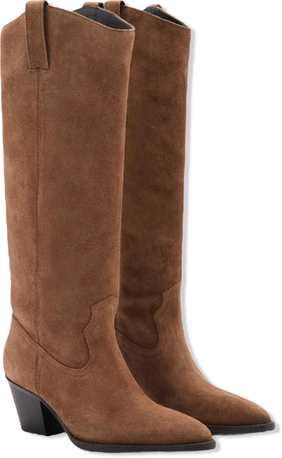 Women's Heel Leather Boots