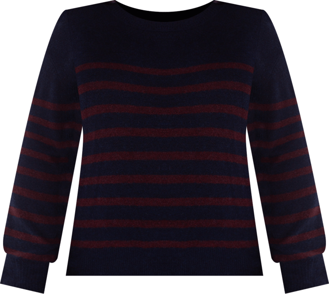 Plus Size Crewneck Drop Shoulder Sweater