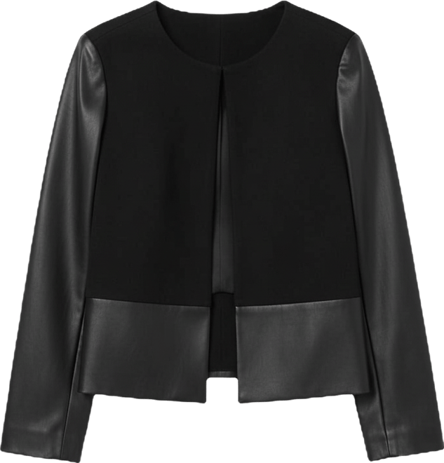 Women's Collarless Jacket