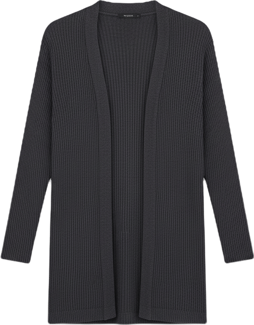 Women's Sutton Open Front Long Sleeve Cardigan Sweater