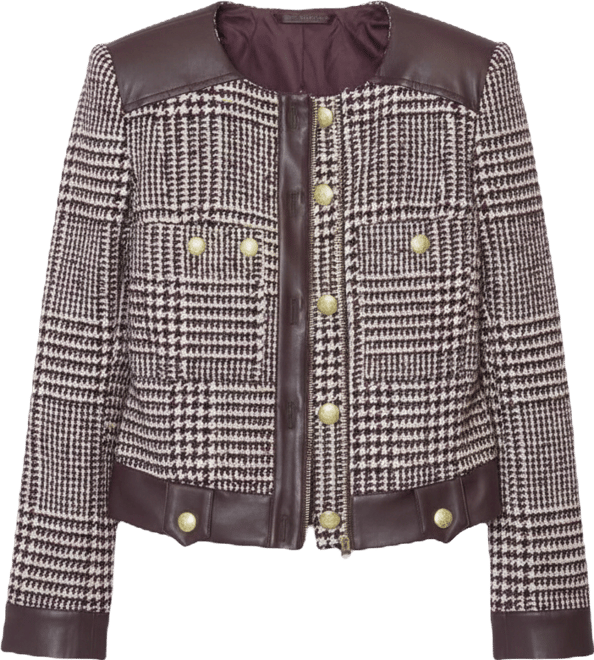 Women's Billie Houndstooth Combo Jacket