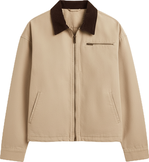 Arizona Womens Juniors Midweight Work Jacket, Color: French Bread