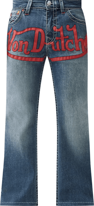 TRUE RELIGION X VON DUTCH BILLY BIG T BOOTCUT JEAN