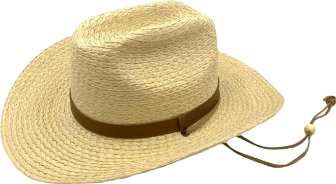 Men's Unisex Kenai Wide Brimmed Straw Hat
