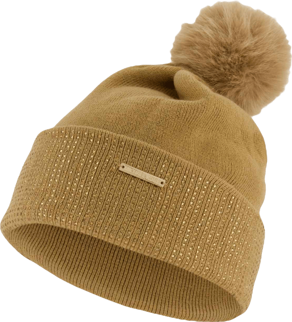 Michael  Women's Fine Crystal Cuff Hat