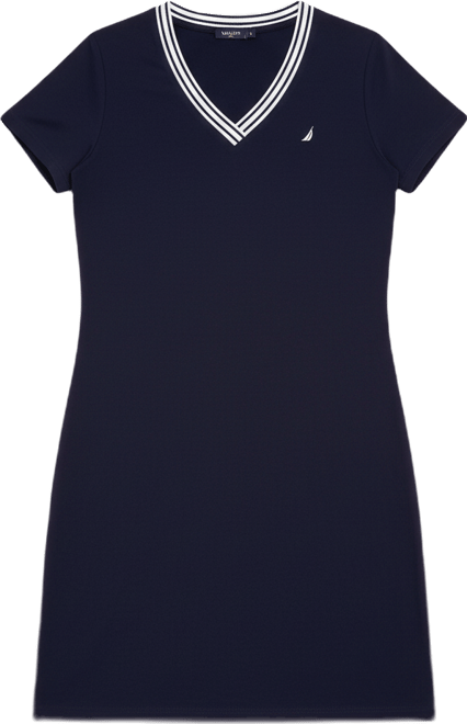 Women's V-Neck T-Shirt Dress