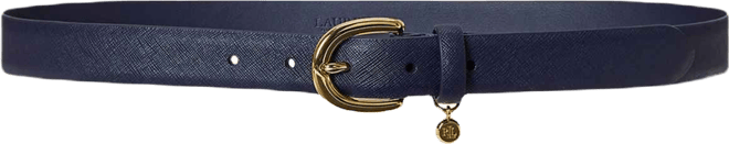 Women's Charm Crosshatch Leather Belt