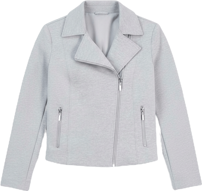 Petite Compression Moto Jacket