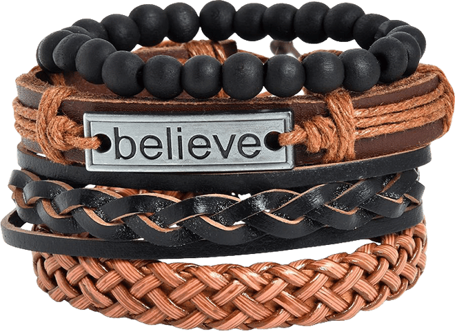 Women's Braided Multi-Layer Bracelet