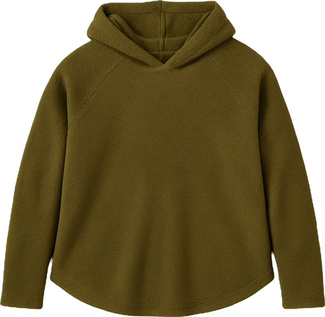 Plus Size Cozy Rib Long Sleeve Hoodie