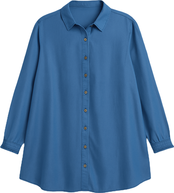 Women's Plus Size Sia Chambray Shirt
