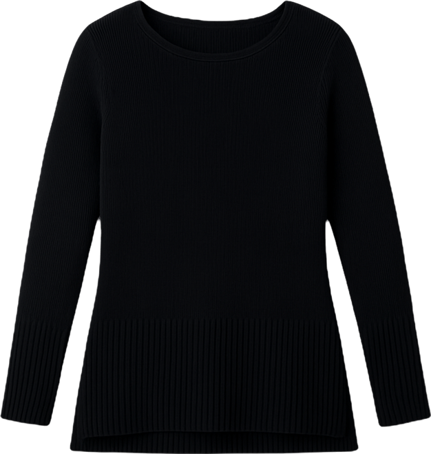 Women's Minimalist Midweight Tunic Sweater