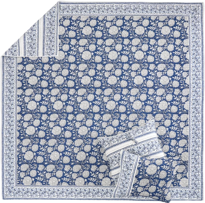 Adare Reversible 3-Pc. Quilt Set, Full/Queen