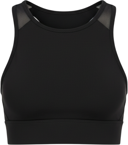 Women's Venti Mesh Longline Silkiflex Crop Bra