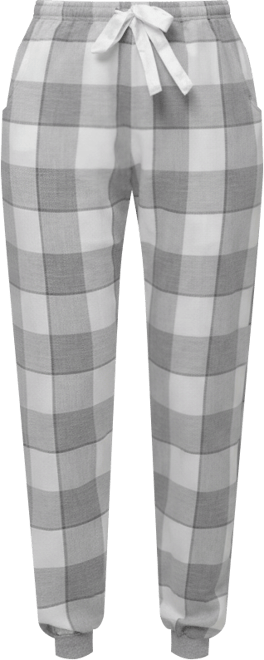 Plus Size Plaid Flannel Sleep Pants