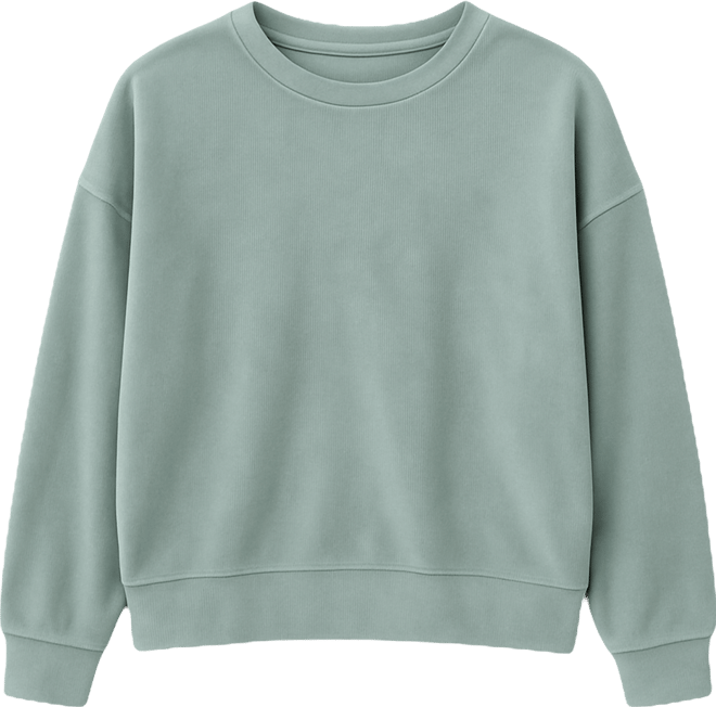 Women's Boxy Velour Lounge Sweatshirt