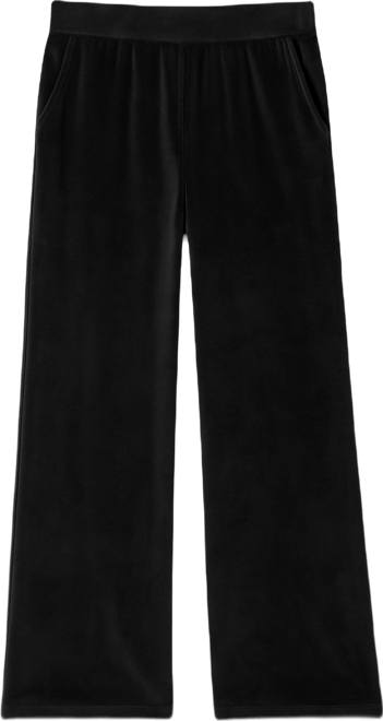 Women's Wide Leg Velour Lounge Pants