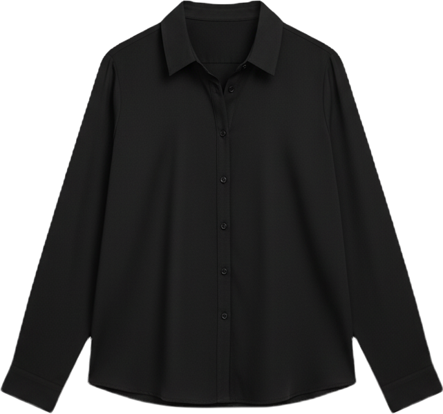 Trendy Plus Solid Button-Front Collared Blouse, Macy's Exclusive