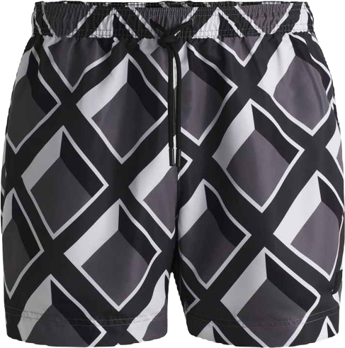 Boss by  Men's Drawstring Printed Swimsuit