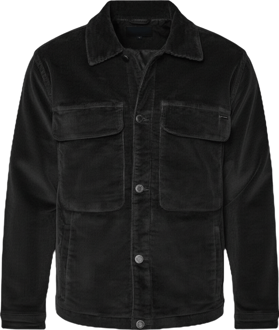 Men's Corduroy Collared Shirt Jacket