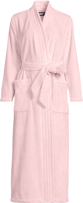 Women's Cozy Plush Long Wrap Robe