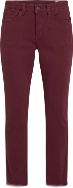 Petite Marilyn Straight Utility Jeans