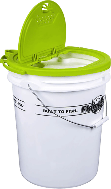 Flambeau 5 Gal. Insulated Bucket w-Premium Bait Bucket Lid