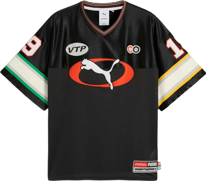 PUMA x VANDYTHEPINK Short Sleeve Soccer Jersey