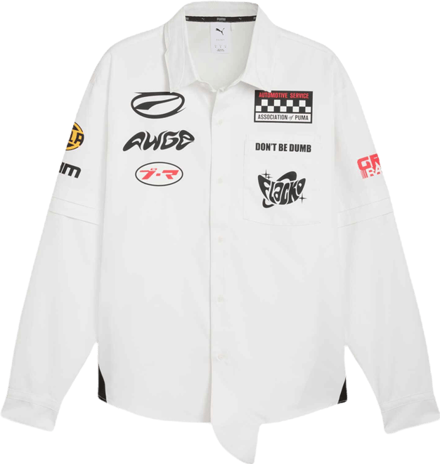 A$AP ROCKY x PUMA Layered Pit Crew Button Down