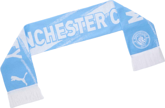 Écharpe De Supporter Manchester City – Football, Modèle Officieux