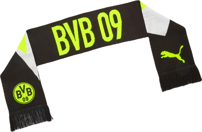 DORTMUND ドルトムント　ドイツ　サッカースカーフ Borussia Dortmund Soccer Essentials Soccer Scarf | PUMA