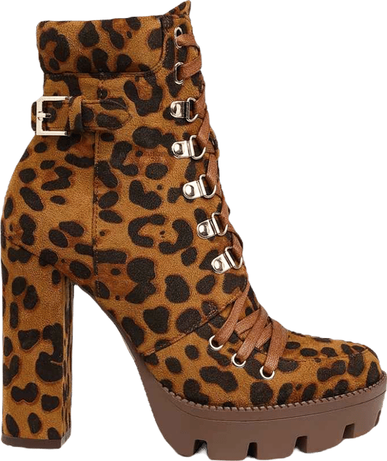 Palmetto Camouflage Ankle Boots Women