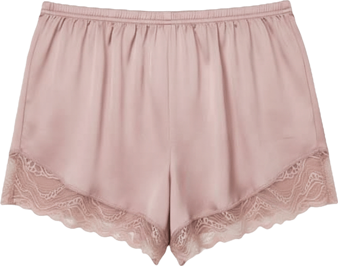 Women's Essential Pull-On Lace Shorts-QS7294
