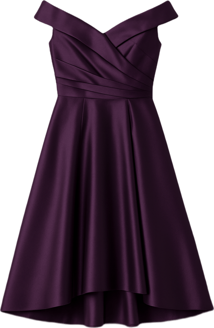 Women's Off-The-Shoulder Midi Dress