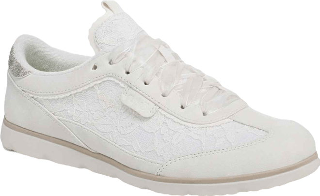 Women's Effortless Lace Up Court Sneakers
