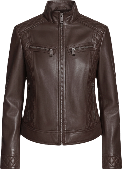 Women's Mikel Racer Leather Jacket