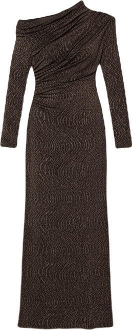 Women's Off-The-Shoulder Long-Sleeve Dress