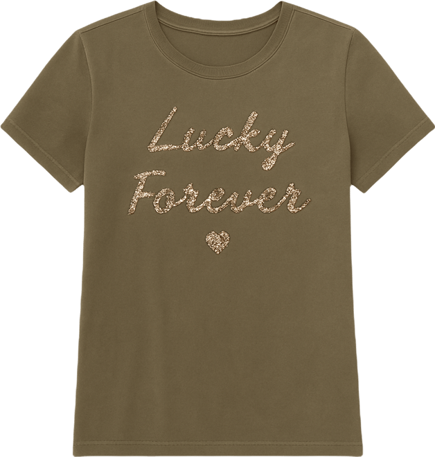 Women's Lucky In Love Classic Crewneck T-Shirt