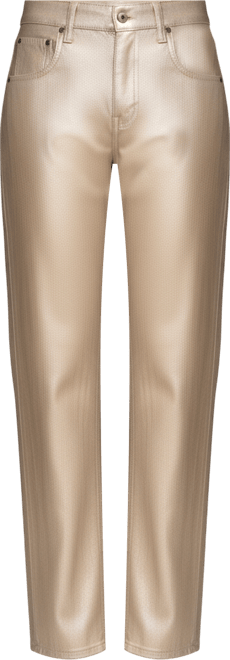 Women's Lucky Legend Metallic Barrel Leg Mid-Rise Jeans