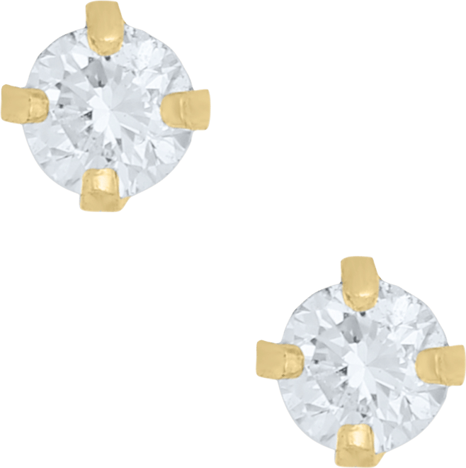 Diamond Earrings (.010 ct. t.w.) in 14K Gold