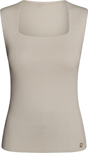 Women's Sleeveless Square Neck Sweater